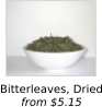 Bitterleaves, Dried: from $5.15